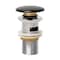 Alfi Brand ALFI brand AB8056-BM Black Matte Ceramic Mushroom Top Pop Up Drain for Sinks with Overflow AB8056-BM - alternate 2